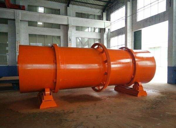 轉(zhuǎn)鼓造粒機(jī)實拍